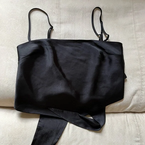 Aritzia Elektra Satin Camisole
Satin scarf blouse - Picture 4 of 7